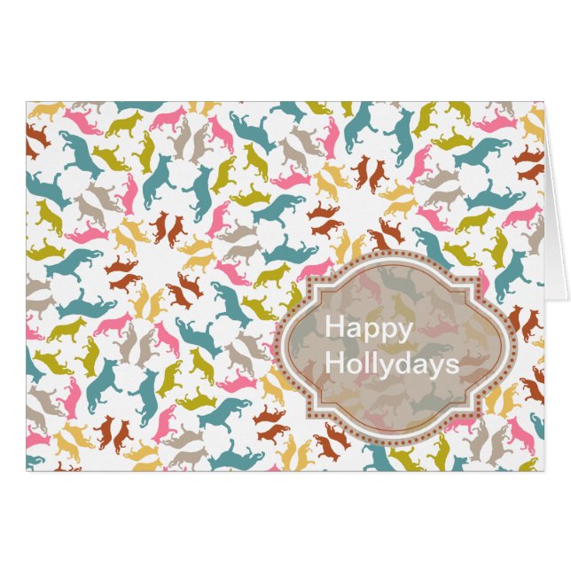 Tysk schäferhund (Voorkant Horizontaal)