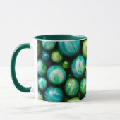TYSON ~ Mug personnalisé ~ Marbres verts ~ (Gauche)