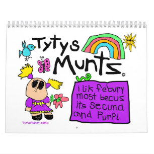 Tyty's Planet 2014 Calendar Kalender