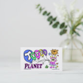 Tyty's Planet Visitekaartje (Staand voorkant)
