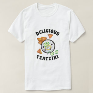 Tzatziki Grieks Meze Dip Mediterranean Food Grieke T-shirt