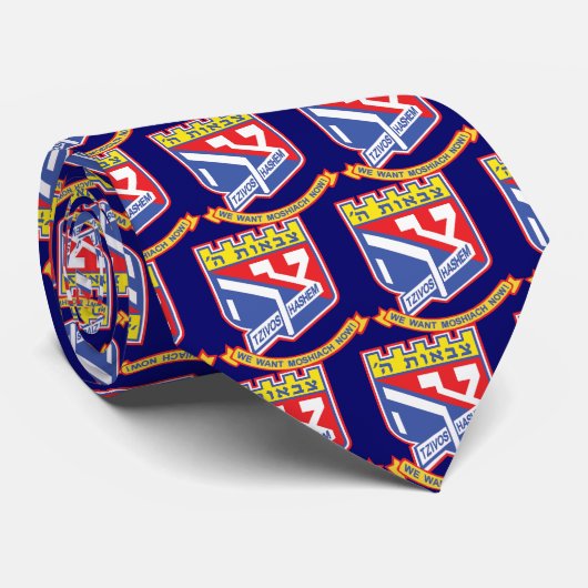 Tzivos Hashem Stropdas (Opgerold)