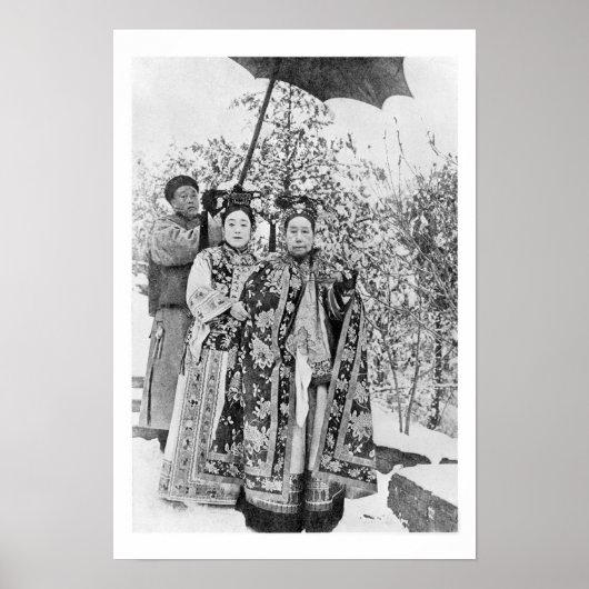 Tz'u Hsi (1835-1908) Empress Dowager of China, c.1 Poster (Voorkant)