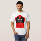 U17 Junior Rugby-spelers T-Shirt (Voorkant volledig)