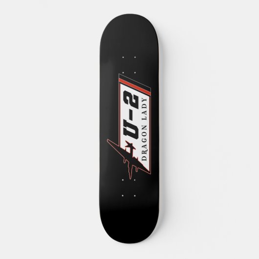 U2 Dragon Lady spionage Skateboard (Voorkant)
