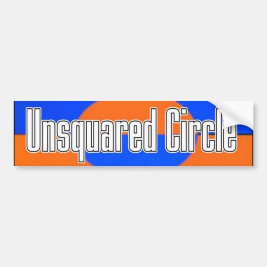 U2C-Bumpersticker Bumpersticker (Voorkant)