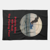 U-29 - Stop met pekelmijn Theedoek (Horizontaal)