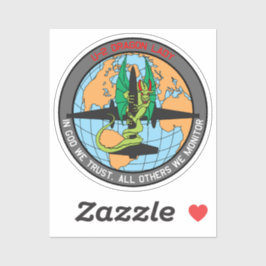 U-2 Dragon Lady Insignia Sticker