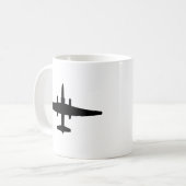 U-2 Dragon Lady Koffiemok (Voorkant links)