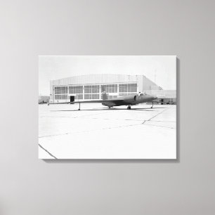 U-2 spionagevlak met Fictious NASA-markeringen Canvas Afdruk