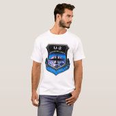 U-2 spionagevlak t-shirt (Voorkant volledig)