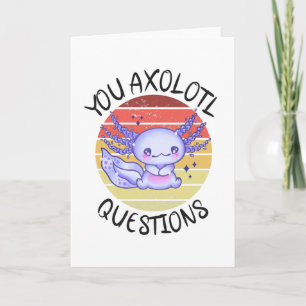 U axolotl vragen kaart