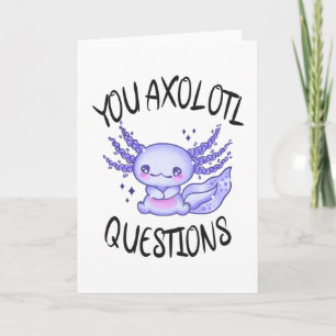 U axolotl vragen kaart