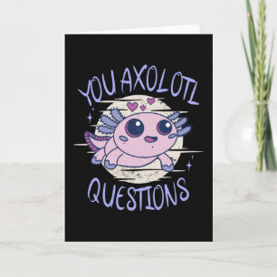 U axolotl vragen kaart