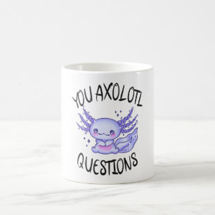 U axolotl vragen koffiemok