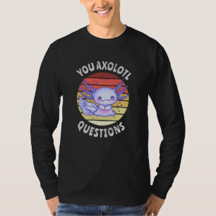 U axolotl vragen t-shirt