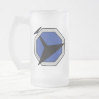 U.B.S. Tasse de bière givrée par abandon