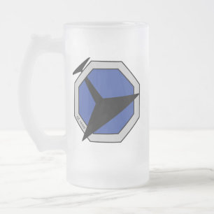 U.B.S. Tasse de bière givrée par abandon
