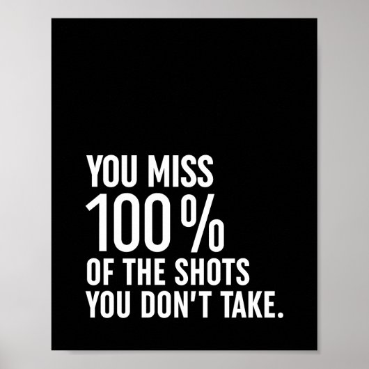 U bent 100% van de schoenen die u niet gebruikt poster (Voorkant)