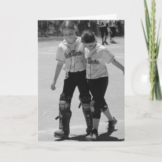 U bent altijd daar bedankkaart (Voorkant)