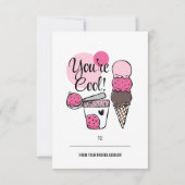 U bent Cool Kinder Classroom Valentijn Card Kaart (Voorkant)