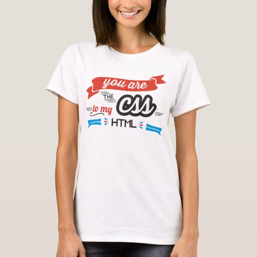 U bent CSS aan Mijn T-shirt van HTML (Voorkant)