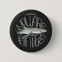 U bent de Fintastic Custom Name Button