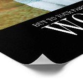 U bent de Moederdag foto van de Wereld Poster (Hoek)