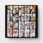 U bent de One 20 Afbeelding Collage Photo Fotoplaat (Voorkant)