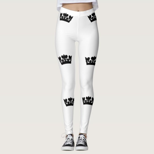 ***U BENT DE QUEEN** LEGGINGS (Voorkant)