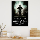 U bent de schepper van uw eigen echte kunst poster (Keuken)