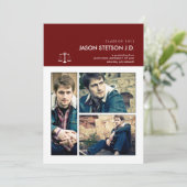 U bent de Uitnodiging van het Afstuderen van de We (Staand voorkant)