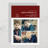 U bent de Uitnodiging van het Afstuderen van de We (Voorkant / Achterkant)