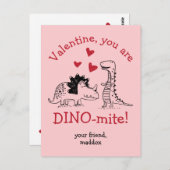 U bent Dinosaur Valentijn Briefkaart (Voorkant / Achterkant)