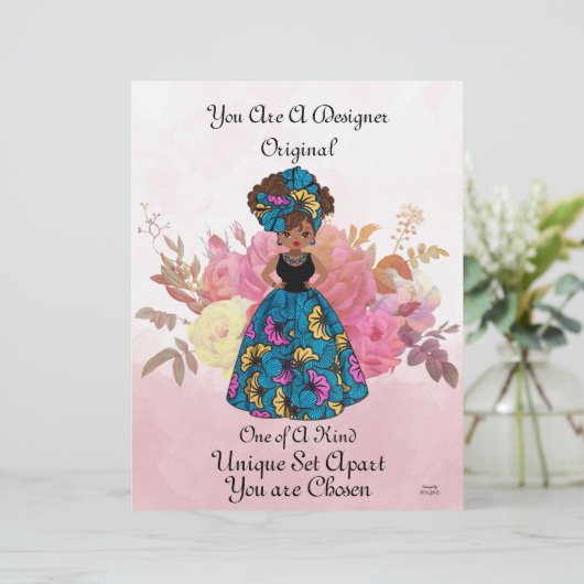 U bent een Briefpapier van de Ontwerper Origineel (Staand voorkant)