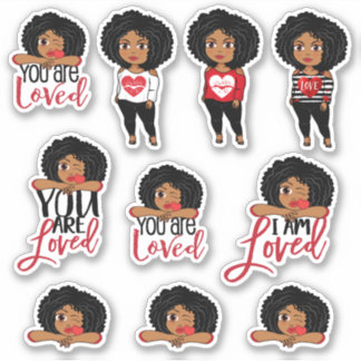 U bent een geliefde Sticker