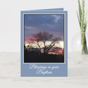 U bent een Kaart van het mijne Adult Baptism