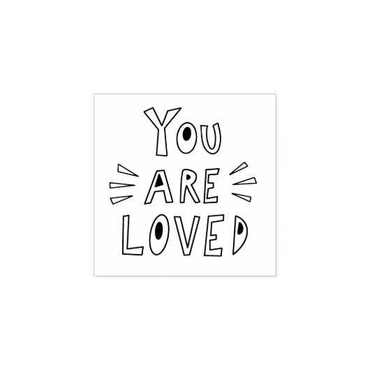 U bent een Motivatie prijsopgave van uw wensen Rubberstempel (Afrduk)