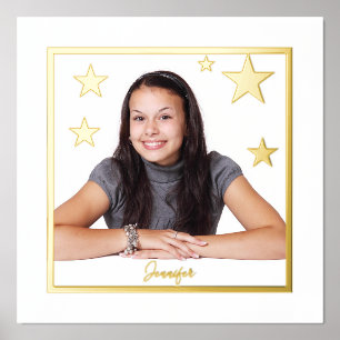 U bent een Poster Ster Folie Accent Print