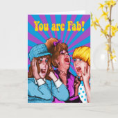 U bent Fab Kaart (Gele Bloem)