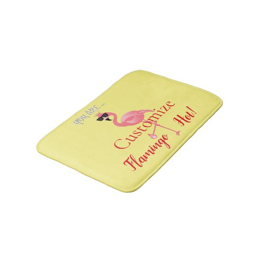 U bent Flamingo Hot Thunder_Cove Badmat (Gekanteld)