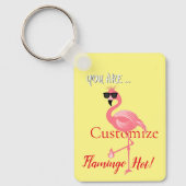 U bent Flamingo Hot Thunder_Cove Sleutelhanger (Voorkant)