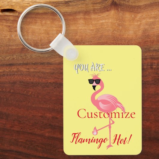 U bent Flamingo Hot Thunder_Cove Sleutelhanger (Voorkant)