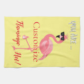 U bent Flamingo Hot Thunder_Cove Theedoek (Horizontaal)