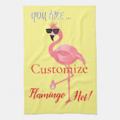 U bent Flamingo Hot Thunder_Cove Theedoek (Verticaal)