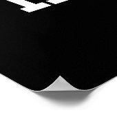 U bent geen HIP HOP Poster (Hoek)