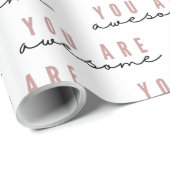 U bent Geweldige omslagpapier Cadeaupapier (Rol Hoek)