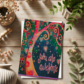 U bent Geweldige Whimsical-boom Kaart