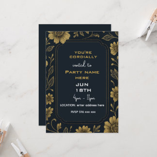 U bent hartelijk uitgenodigd kaart