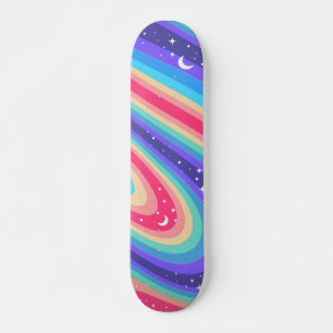 U bent het universum skateboard